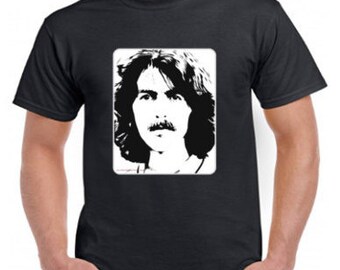 George Harrison - Beatles T-Shirt -- FREE SHIPPING! (U.S. Residents Only)