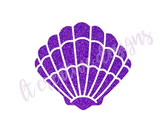 Mermaid Shell SVG, Mermaid SVG, Mermaid Clam Svg, Summer SVG, Cutting Files For Silhouette and Cricut, Svg Files