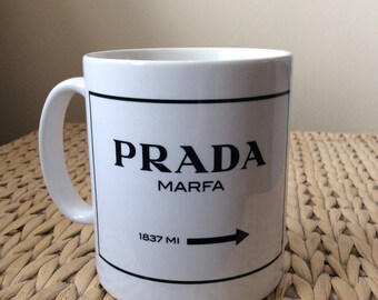 prada cups white