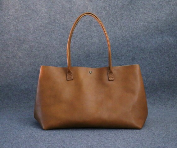 Leather tote bag handmade leather bag tote bag large