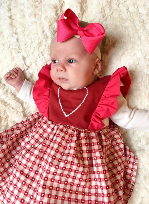 infant valentines day dress