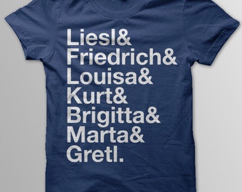 SOUND OF MUSIC Shirt, Broadway Musicals, Julie Andrews, Broadway Shirt, Theatre, Von Trapp, Von Trapp Family, Women, Men, Unisex Kid's Sizes