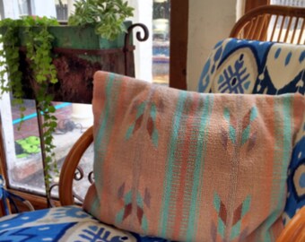 Kilim Pillow Bohemian Decor 70's Jungalow Style