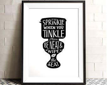 Bathroom Art funny bathroom art printable art bathroom wall decor if you Bathroom Art funny bathroom art printable art bathroom wall decor if you