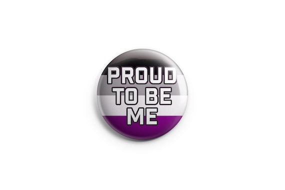 Items Similar To Asexual Pride Button Magnet 1 25 Pinback Button Asexual Pride Flag Asexual