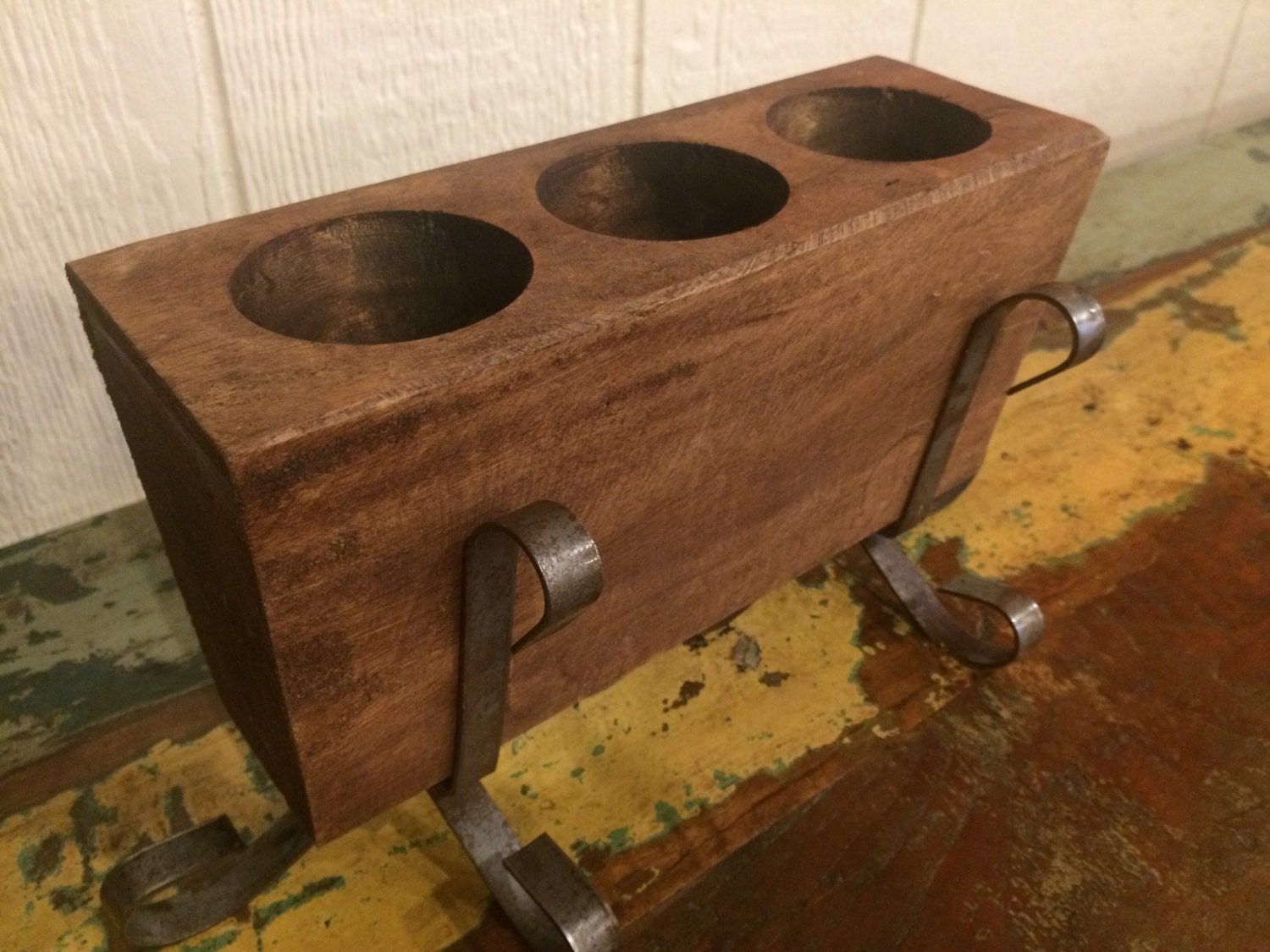 3 Hole Sugar Mold with Stands by McCainsFurniture on Etsy