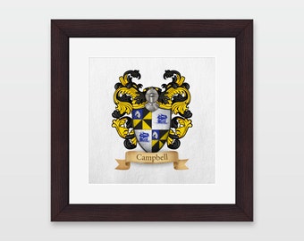 Campbell crest | Etsy