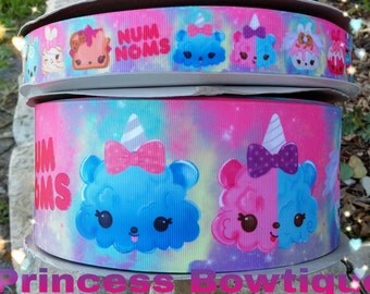 Num Noms ribbon,num noms resins, Num noms, num noms crafts, num noms party, ribbon, Valentines ribbon