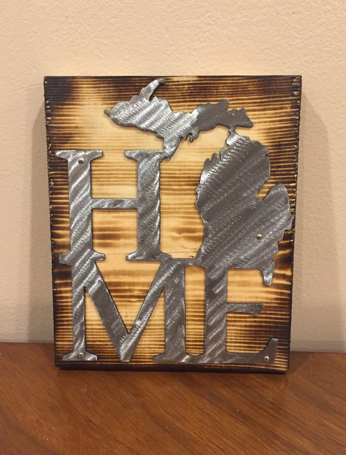 Metal Wall Art Michigan Home 3452