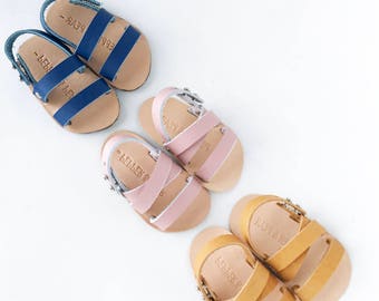 Leather Baby Sandal- Pick Style and color