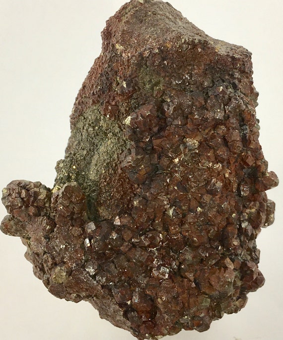 Items Similar To Beautiful Cluster Of Brick Red Pyrite And Marcasite 