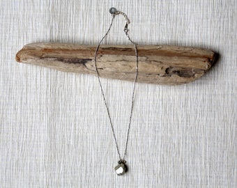 Collier argent925 pendentif pyrite