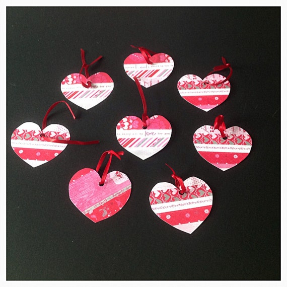Items similar to Heart gift tags on Etsy