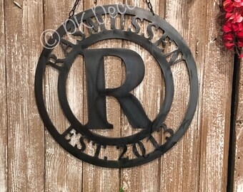 Personalized Metal Wall Art custom metal sign | etsy Personalized Metal Wall Art custom metal sign | etsy