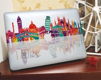 Macbook Decals *~* Countries World Landmarks *~* Macbook Pro Stickers/Mac Decal/Mac Sticker for Apple Laptop/Macbook Pro Air/iPad Air Mini