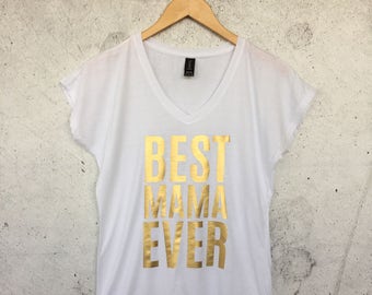 Best mama Ever, Baby shower gift, Mothers day gift, Anniversary Gift, Family Photos, New Family Gift, Gift for mama, best mama t shirts