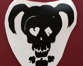 Harley Quinn, Harley Quinn Decal, Harley Quinn Iron On, Suicide Squad, Suicide Squad Decal, Suicide Squad Iron On