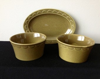 HLC Granada Green 3-Piece Hostess Set
