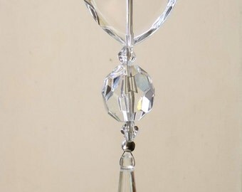 hanging crystals, crystal decor, heart theme, door decorations, acrylic prisms, bridal theme decor, made in Australia, crystal ornament