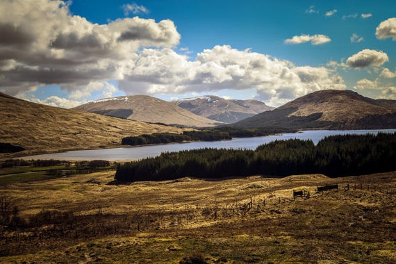 Landscape, Scottish Highlands, Glencoe region, Wall Art, Wall Decor, Scotland in print, Glencoe Print, Scottish Wall Deco Home Wall Art