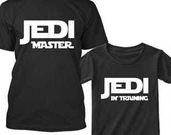 Funny Dad and Baby Shirts, Father Son Matching Shirts Star Wars, Dad and Daughter Matching Shirts, Star Wars Jedi Shirts, Daddy Son Outfits
