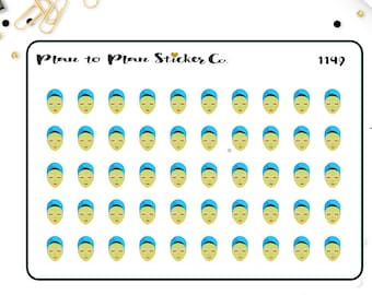 1149~~Facial Mask Planner Stickers.
