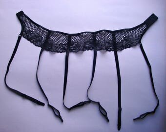 Lace garter belt Lace suspender belt Black suspender belt Suspender belt black Lingerie garter belt Sexy garter belt Bridal suspender belt