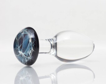 Glass Butt Plug - Suria - Medium - One Of A Kind Mature/adult/anal/sex Toy