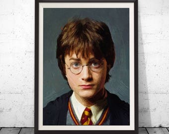 Harry potter art, harry potter paintings, harry potter poster, harry potter gift, harry potter decor, harry potter fan, harry potter gifts