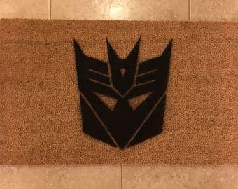 Autobot Logo (Transformers) Inspired Decorative Doormat
