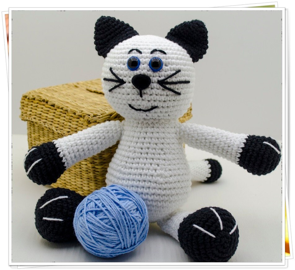 stuffed cat crochet pattern