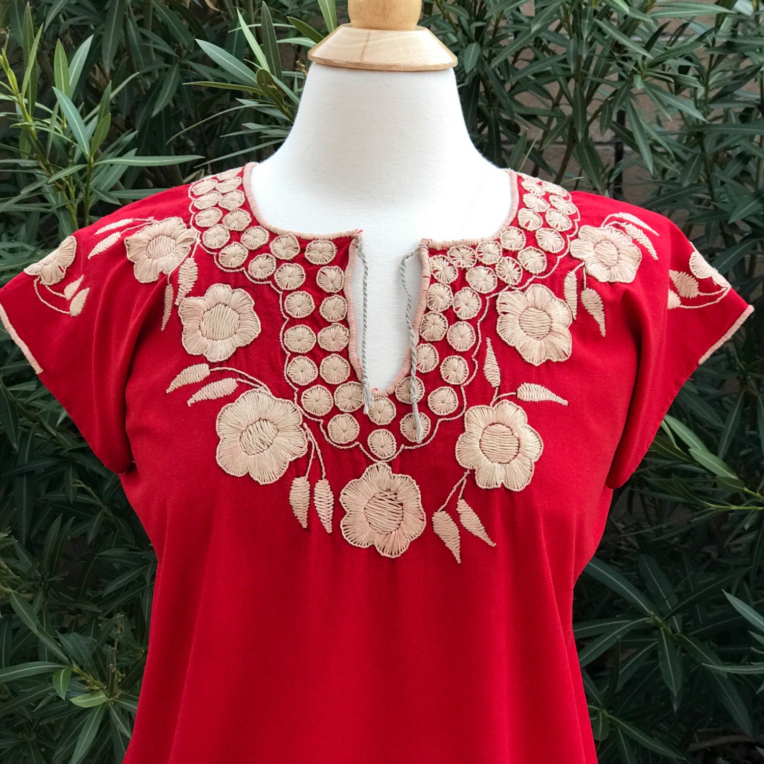 women's mexican embroidered tops