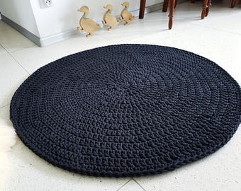 Many colors Baby nursery carpet round crochet rond tapis enfant alfombra trapillo hippie shabby teppich rund floor houseware