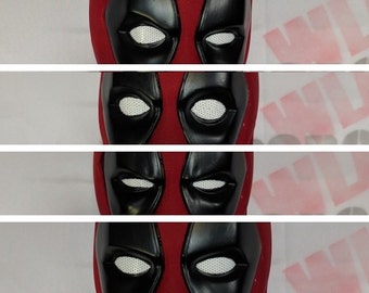 DEADPOOL mask v2 with magnetic facial EXPRESSIONS