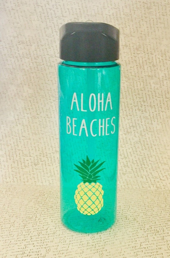Aloha Beaches Water BottleSummer CupWater
