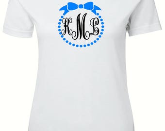 monogram t shirt dress