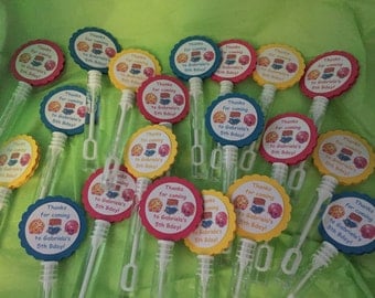 Shopkins Birthday Party Favors Bubbles BUBBLE WANDS set of 12
