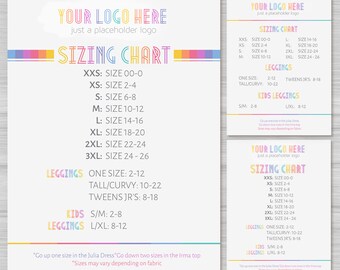 Size chart | Etsy