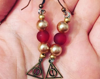 Harry Potter earrings!