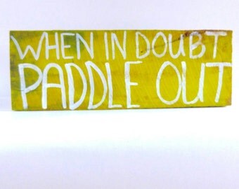 Paddle sign | Etsy