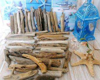 Decorative Driftwood Pieces Drift Wood Art Supplies Beach Decor Ecofriendly Drift Wood Craft Supplies 40pieses D4