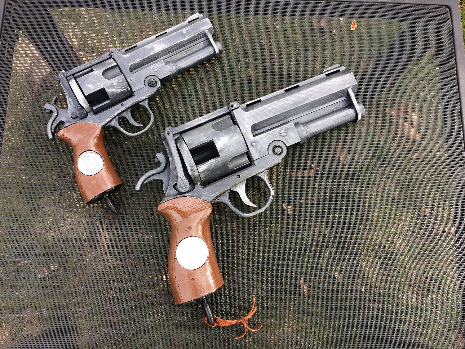 Huge Hellboy Samaritan Revolver Sideshow Size