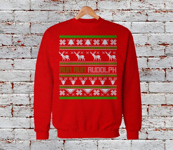 team rudolph sweatshirt