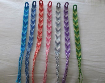 Chevron Friendship Bracelets