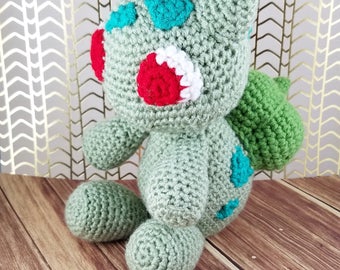 Bulbasaur Amigurumi - Crochet Bulbasaur - Pokemon Amigurumi