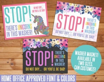 SALE! Washing Machine Magnet, Washer Magnet, Do Not Dry, Magnet, HO Approved Font, Washer Magnet, Digital Download, Fashion Consultants, LLR