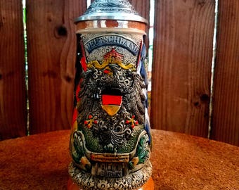 KB Original Vintage German Beer Stein by KSB Germany