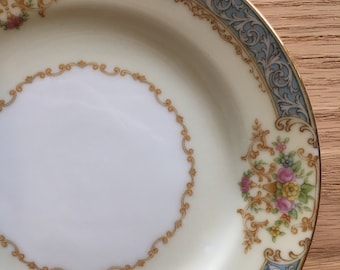 Noritake Chevonia bread plate made in occupied Japan