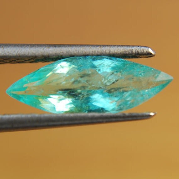 1.41 cts ELECTRIC BLUE PARAIBA - Copper Bearing Gem - Mozambique - Marquise Shape - Free Shipping