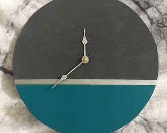 Large Wall Clock / Wall Clock / Wooden Clock / Handmade Wall Clock / Clock